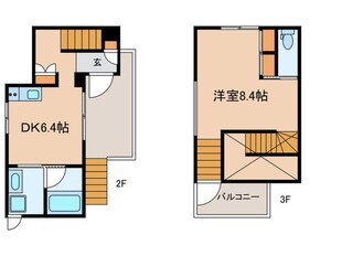 plaNECT薬王寺の物件間取画像